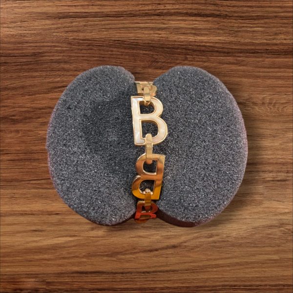 Golden Big B Bracelet